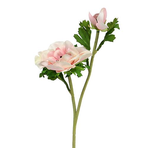 Floristik24 Anêmona artificial rosa 6pcs