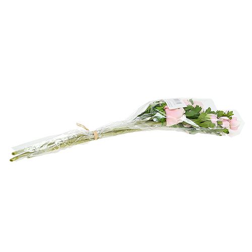 Floristik24 Anêmona artificial rosa 6pcs