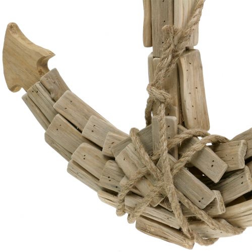 Floristik24 Âncora decorativa de madeira Alt.52cm