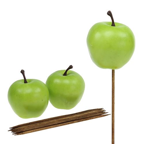 Itens Apple Ø5,5 cm verde 12 unidades