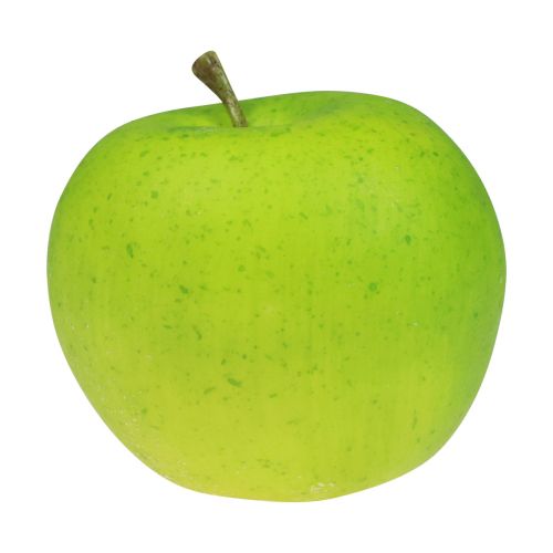 Decorativo verde maçã, fruta decorativa, manequim de comida Ø6,5cm