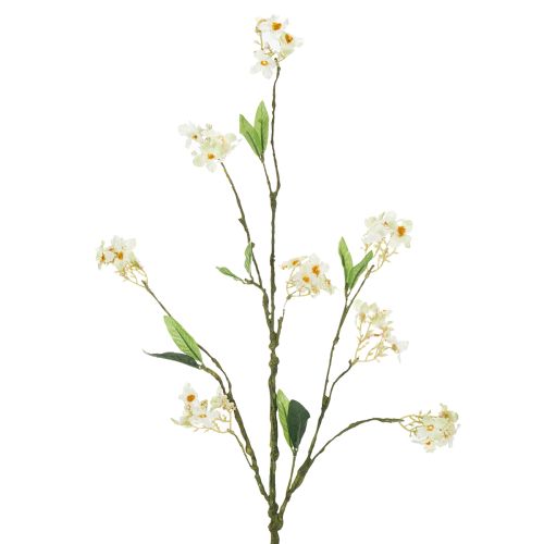 Floristik24 Ramo de flor de macieira, ramo de flor artificial, branco, 65 cm, 1 peça