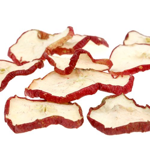 Itens Fatias de maçã vermelha 500g