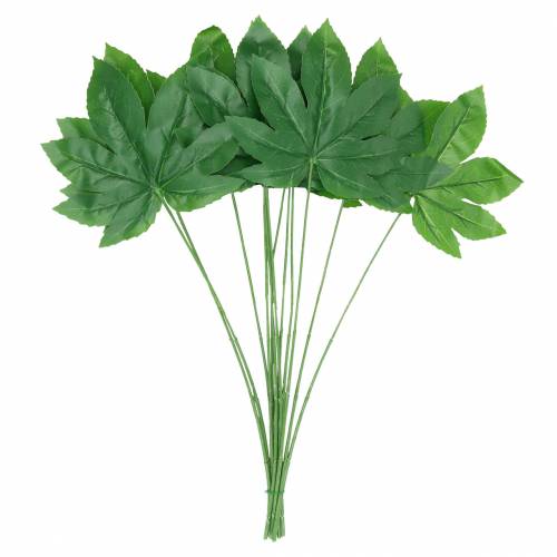 Itens Folha de Aralia com caule verde L61.5cm 12pcs