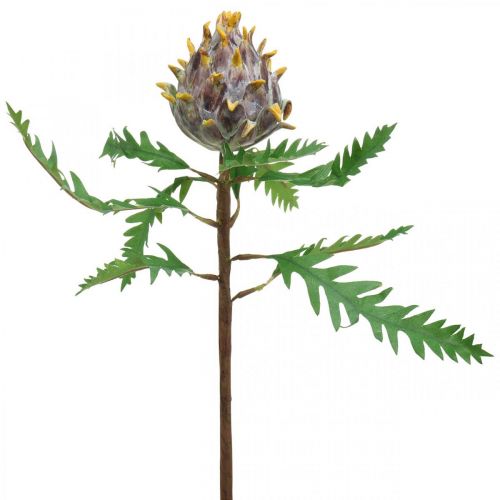 Itens Deco alcachofra planta artificial roxa decoração de outono Ø7.5cm A42cm