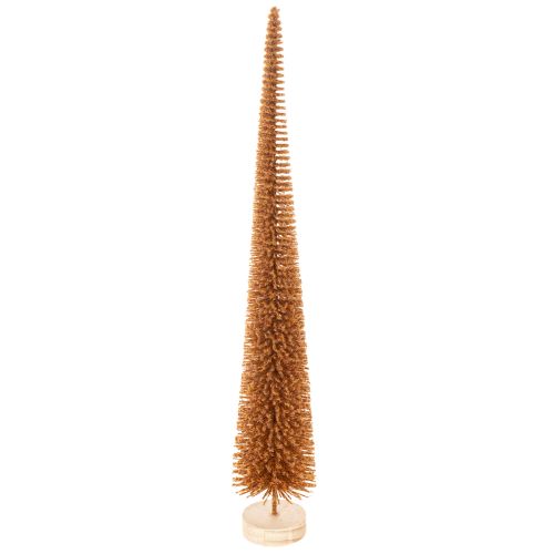 Árvore de Natal artificial, modelo fino, com base de madeira, 40 cm, conjunto de 3 peças. comprar | Floristik24.pt