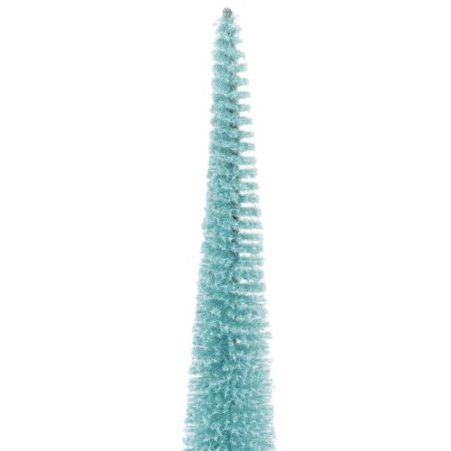 Árvore de Natal artificial, esguia, com base de madeira, 40 cm | Floristik24.pt