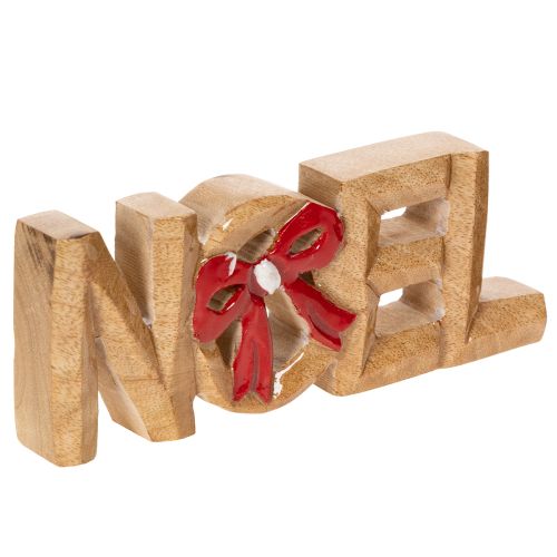 Letras "Noel" com laço, decoração de Natal, 18 cm comprar | Floristik24.pt
