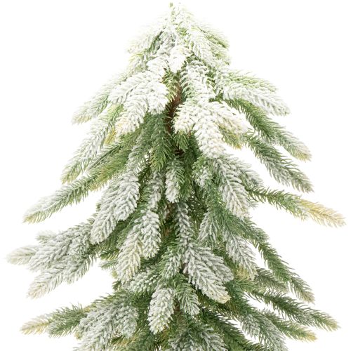 Pinheiro artificial com decoração de neve, inverno e Natal, 95 cm | Floristik24.pt