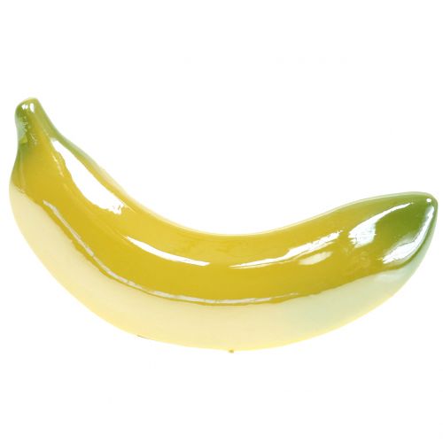 Floristik24 Banana cerâmica 12cm 3uds