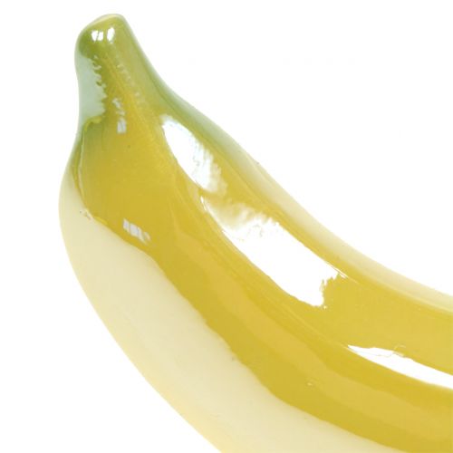 Floristik24 Banana cerâmica 12cm 3uds