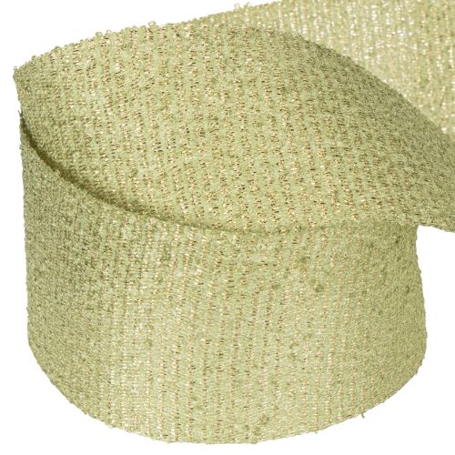 Fita decorativa com glitter, fita larga para embrulho de presentes, 55 mm de largura, 15 m de comprimento. | Floristik24.pt