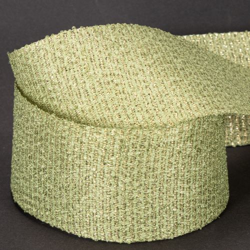 Fita decorativa com glitter, fita larga para embrulho de presentes, 55 mm de largura, 15 m de comprimento. | Floristik24.pt
