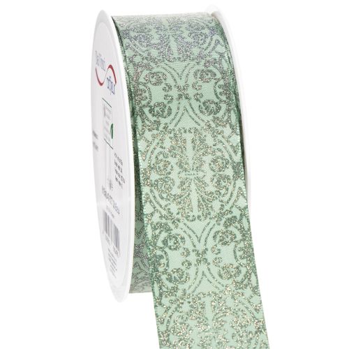 Fita para presentes com padrão clássico para laços e decoração, 40 mm x 15 m