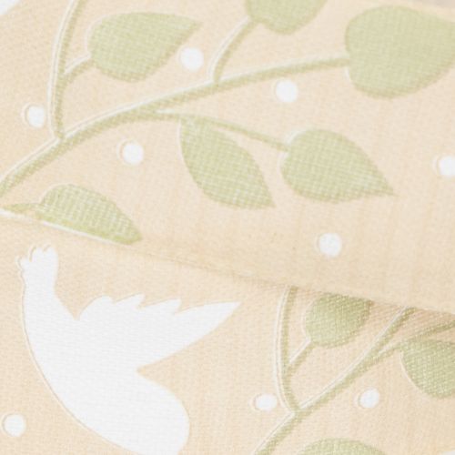 Itens Fita para Crisma, Primeira Comunhão e Batismo - Bege, 25 mm de largura, 20 m de comprimento