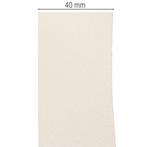 Fita de veludo decorativa, larga, para presentes e artesanato, 40 mm x 20 m | Floristik24.pt