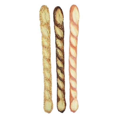 Itens Manequins de comida baguete decoração de padaria sortida 45 cm 3 unidades