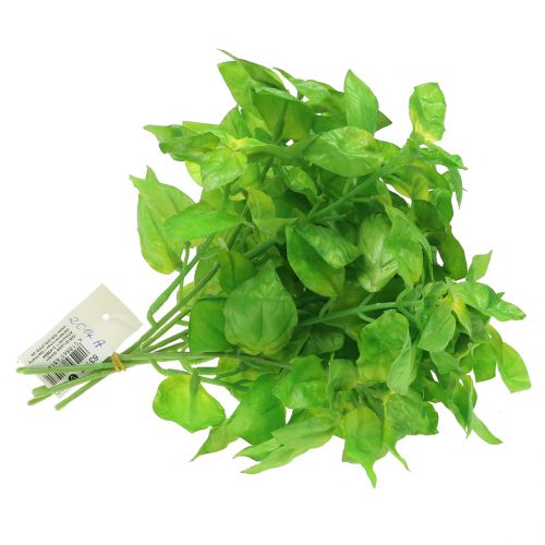 Floristik24 Manjericão verde artificial 25cm 6pcs