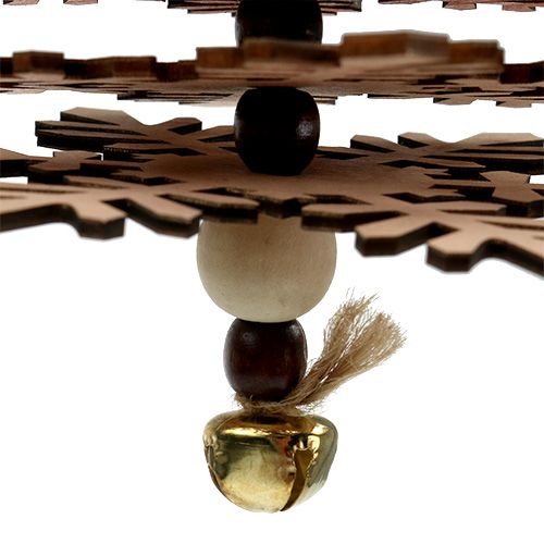 Floristik24 Árvore para pendurar cobre com sino 40cm