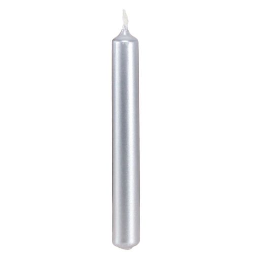 Velas para árvore Velas para árvore de Natal prata 13x105mm 20 un