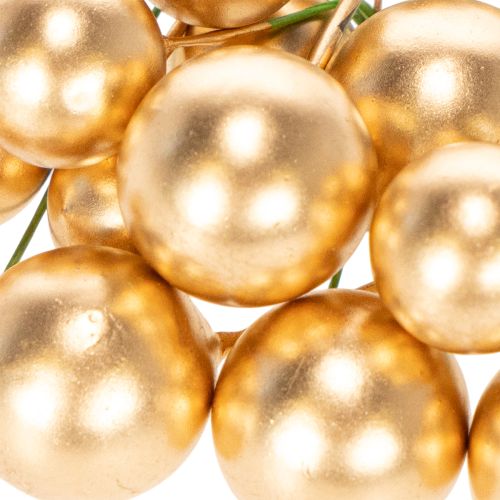 Bolas artificiais de physalis em arame para arranjos festivos, 2 cm, 48 peças | Floristik24.pt
