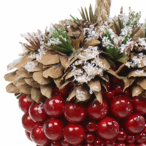 Floristik24 Deco cabide berry/bolota 8,5 cm