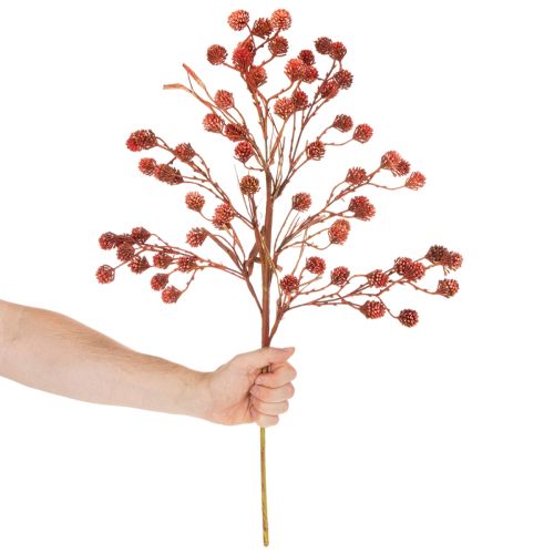 Ramo artificial de frutos silvestres, decoração de outono realista, 68 cm | Floristik24.pt