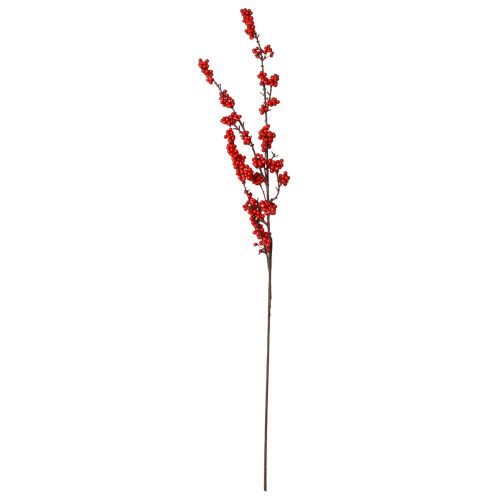 Itens Ramo de baga ramo decorativo vermelho bagas vermelhas artificiais 115 cm
