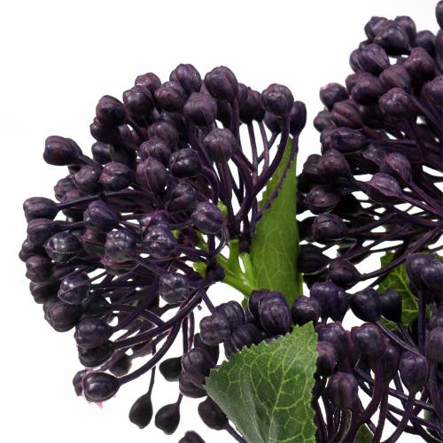 Floristik24 Berry branch Purple 3pcs Planta artificial como real!