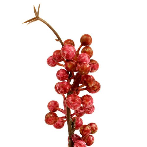 Floristik24 Ramo de bagas rosa L 28cm 12pcs