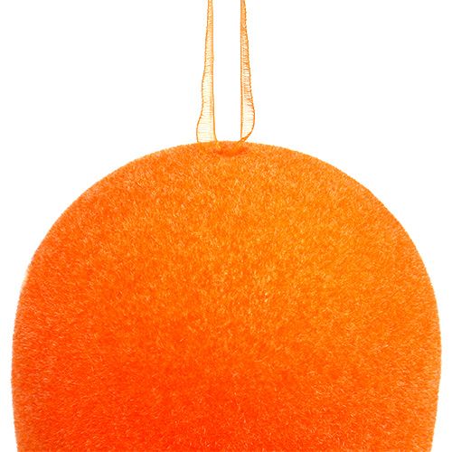 Floristik24 Ovos decorativos flocados 12cm 8 un.