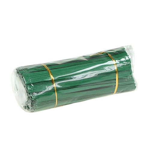 Itens Tiras de encadernação curtas verdes 20cm 2 fios 1000 peças