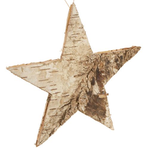 Itens Estrelas de bétula para pendurar estrelas casca de bétula natural 15cm 6 un