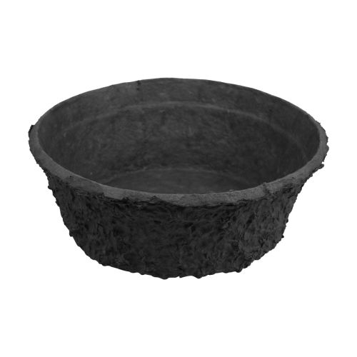 Tigela para plantas Oasis Black Biolit Tigela para flores preta Ø26cm
