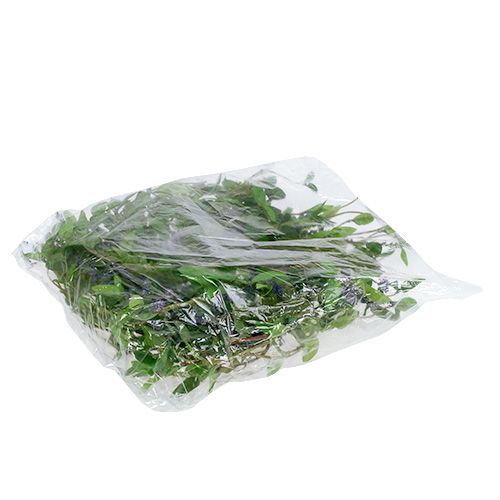 Floristik24 Coroa de folhas com lavanda 30cm