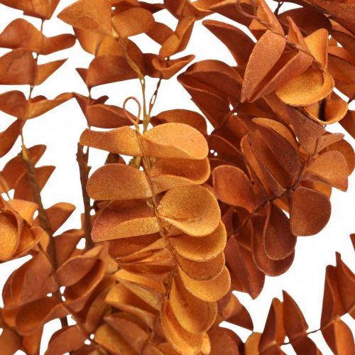 Itens Plantas artificiais decoração de outono ramo artificial folhas laranja 46cm