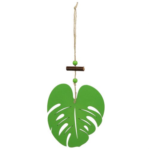 Floristik24 Folha 14,5cm para pendurar Verde