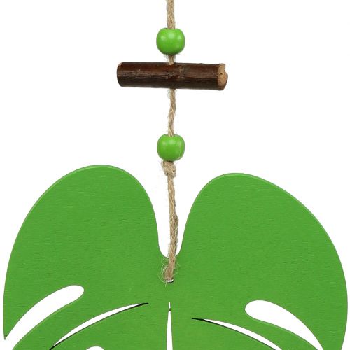Floristik24 Folha 14,5cm para pendurar Verde