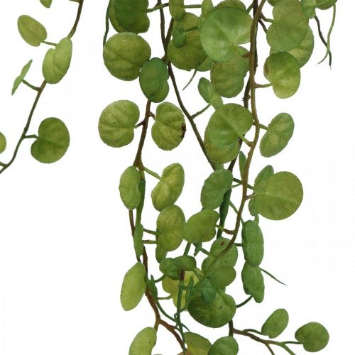 Itens Cabide de folha artificial de planta verde suspenso 5 fios 58cm