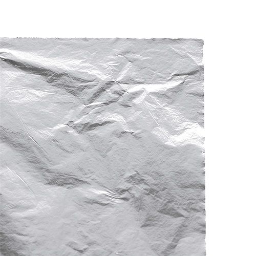 Itens Folhas de prata folhas 100 peças