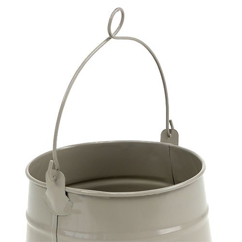Floristik24 Balde de metal Ø12cm Alt.11,5cm lama