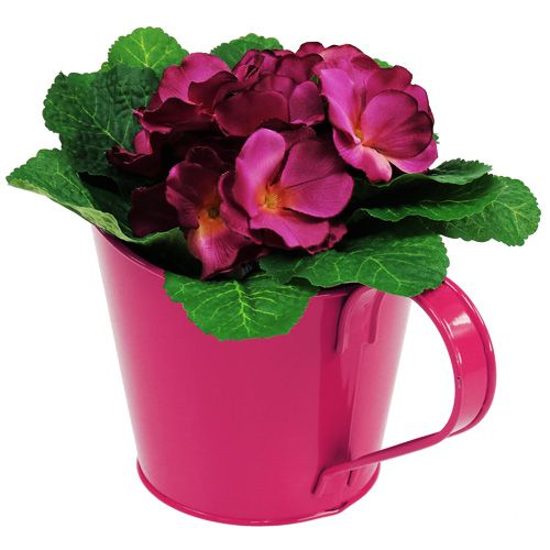 Floristik24 Plantador de lata para o plantio Rosa Ø13cm A10-15cm