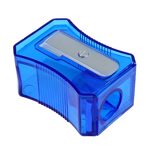 Floristik24 Apontador de lápis azul 6cm