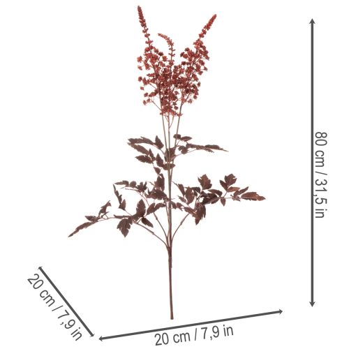 Flor artificial Astilbe de caule longo 'Splemendor' 80cm | Floristik24.pt