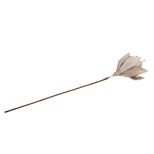 Floristik24 Ramo de flor de espuma cinza 65cm