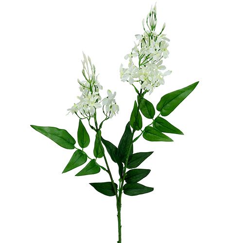 Floristik24 Ramo florido Phlox flores artificiais brancas 78cm 3 unidades