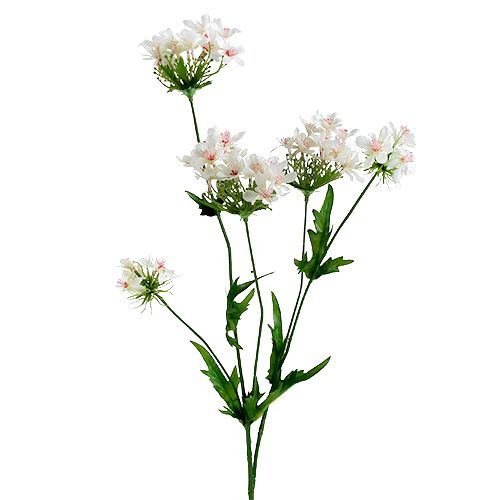 Floristik24 Ramo de flor branco L70cm