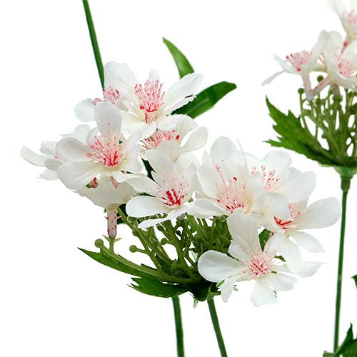 Floristik24 Ramo de flor branco L70cm