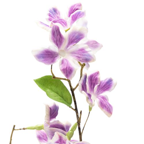 Itens Ramo de Clematis Artificial, Decoração de Mesa Duradoura, 110cm, 3 Peças