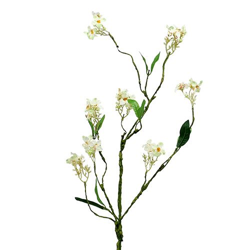 Ramo de flor branco L 65cm 1 peça Planta artificial como de verdade!